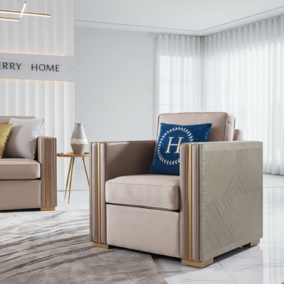 Luxus křeslo nábytek obývacího pokoje jednosedadlová pohovka gauč lounge klub hotel