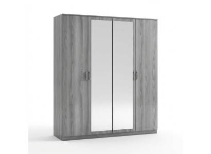 Kleiderschrank Schränke Schrank Schrankwand 4 Türen Holz Möbel Schlafzimmer Neu