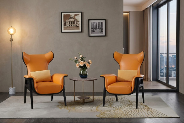Návrh křesla 1 osoby 70 x 90 cm obývací pokoj Pohovka jednosed Lounge Club