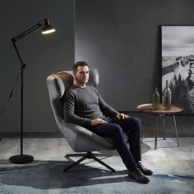 Luxus Design nábytek židle Moderní dekorativní design křesla Textilní obývací pokoj