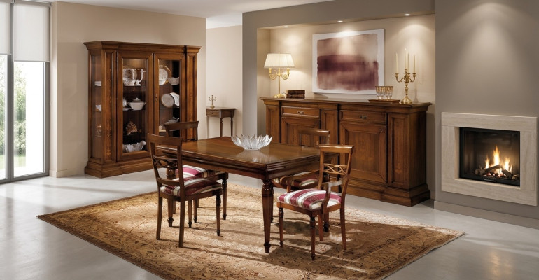 Jídelní stůl Dřevo Jídelní stoly Jídelní stoly Stůl Design Dřevo Luxus Nábytek Itálie