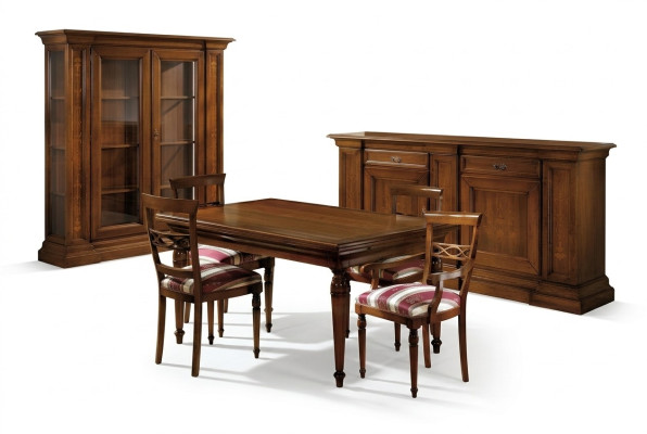 Jídelní stůl Dřevo Jídelní stoly Jídelní stoly Stůl Design Dřevo Luxus Nábytek Itálie