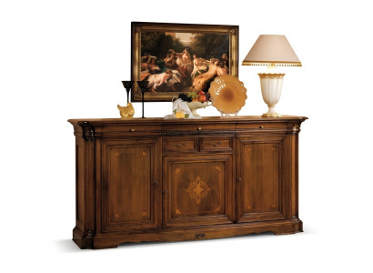 Anrichte Design Kommode Side Low Board Schrank Wohn Zimmer Regal Holz Schränke
