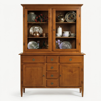 Anrichte Vitrine Buffet Schrank Italienische Möbel Einrichtung Regale Vitrinen