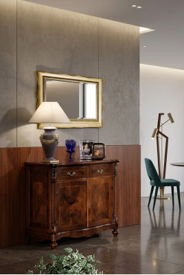 Kommode Anrichte Sideboard Braun Sideboards Massiv Holz Schrank Kommoden Möbel
