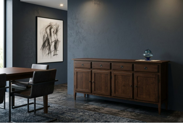 Kommode Anrichte Sideboard Braun Sideboards Massiv Holz Schrank Möbel Kommoden