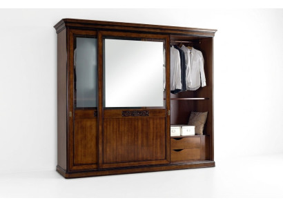 Kleiderschrank Schlafzimmer Schrank Luxus Vaccari cav giovanni Massivholz Neu