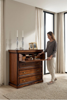 Kommode Anrichte Sideboard Sideboards Massiv Holz Schrank Möbel Kommoden Braun