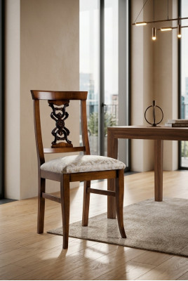 Esszimmer Stühle Holz Luxus Sessel Stuhl Braun Stühle Wohnzimmer Möbel neu