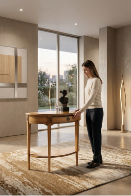 Konsole Tisch Konsolen Tische Möbel Holzkonsole Telefon Beistell Italienische
