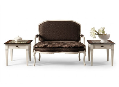 Sofa Pohovka Design Pohovka Čalounění Tkanina Moderní Dvousedadlová Sedadlo Lavice 2 Místné