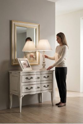 Kommode Holz Schrank Sideboard Italienische Möbel Einrichtung Kommoden