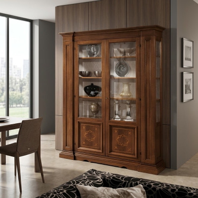 Anrichte Vitrinen Massivholz Wohnzimmer Sideboard Anrichten Vaccari cav giovanni
