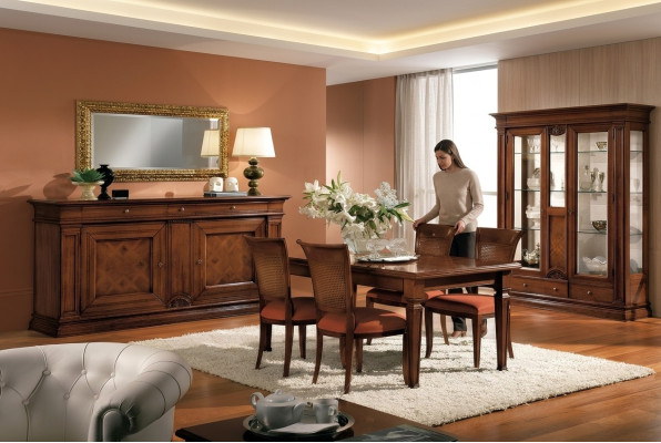 Essgruppe Wohnzimmer Set Tisch 4x Stühle Sitzgruppe Esszimmergarnitur Tische Neu