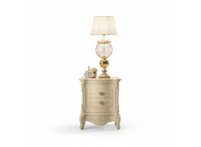 Nachttisch 2x Holz Nachttische Tisch Konsolen Nacht Klassisch Stil Konsole Neu
