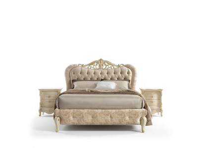Bett Möbel Doppelbett Chesterfield Schlafzimmer Möbel Design Betten Italien Neu