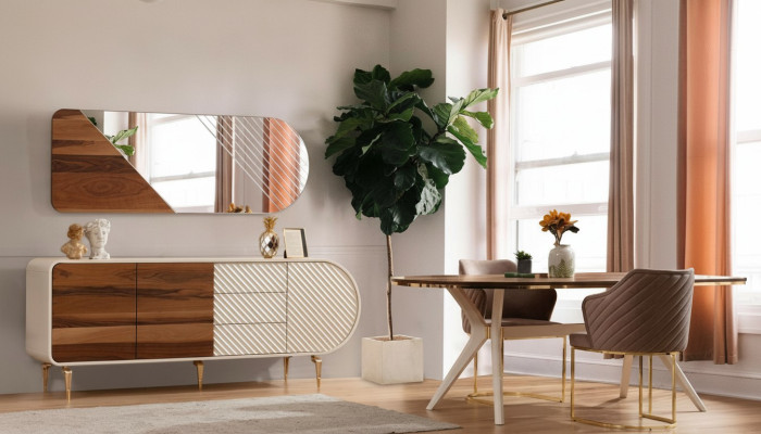 Esszimmer Esstisch Stuhl Set Gruppe Garnitur Tisch Luxus Tische Garnitur 5tlg.