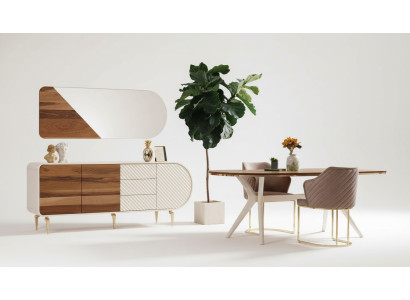 Esszimmer Esstisch Stuhl Set Gruppe Garnitur Tisch Luxus Tische Garnitur 5tlg.