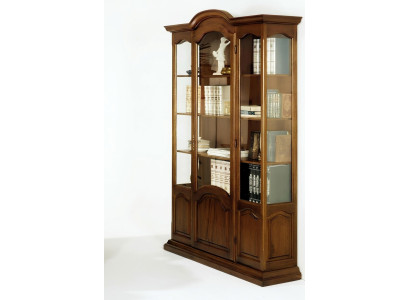 Bücherschrank Schrank Regal Echtholz Möbel Vitrine Büro Möbel Büro Einrichtung