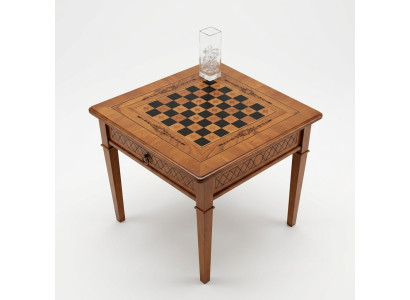 Schachtisch Spieltisch Tisch Mit Schach Miniatur Studien Möbel Tische Brettspiel
