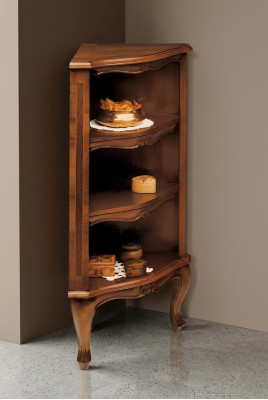 Eckschrank Regal Ecke Bücherregal Wand Ecke Regal Holz Schränke Design Barock  Rohová skříň Regál Ecke Knihovna Zeď Rohová Skříň Dřevo Skříňky Design Baroko