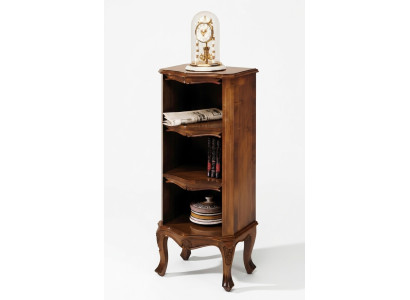 Regal Bücherregal Holz Schränke Design Barock Stil Vitrine Bar Schrank Massiv