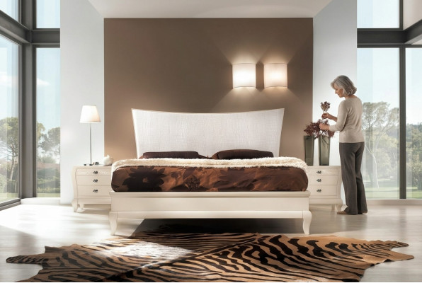 Manželská postel postel Hotel postel Moderní postelový rám postele Designový postelový rám Dřevěné postele