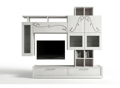 Wohnwand tv Wand Anbauwand Wohnzimmer Möbel rtv Wohnwände Schrank Regal