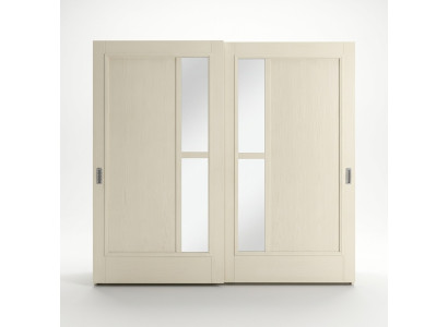 Skříně Oblečení Šatní skříň Skříň Luxus Posuvné dveře Design Dřevo Moderní