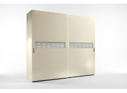 Skříně Itálie Šatní skříň Luxus Skříň Posuvné dveře Design Dřevo Moderní