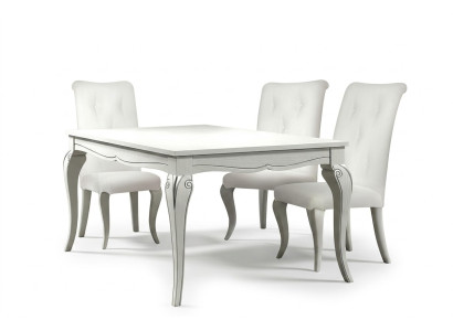 Stůl Dřevo Stoly Moderní Design Jídelna Jídlo Luxus Itálie Rozkládací stůl