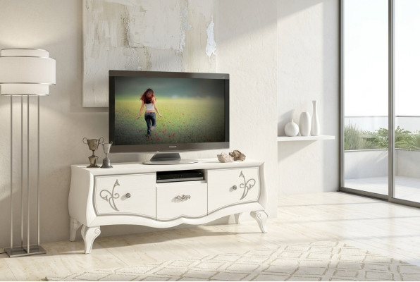 rtv Lowboard skříň Sideboard skříň televize Dřevo Moderní Komoda Design Nábytek Nový