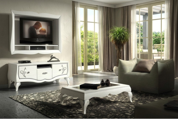 Luxus Lowboard rtv Schrank Sideboard Schrank tv Holz Modern Kommode Design Neu