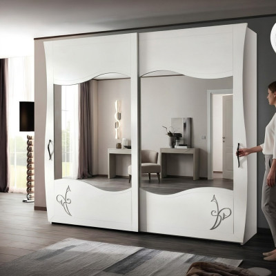 Šatní skříň Víceúčelové policové regály Skříň Police Ložnice Design Nový