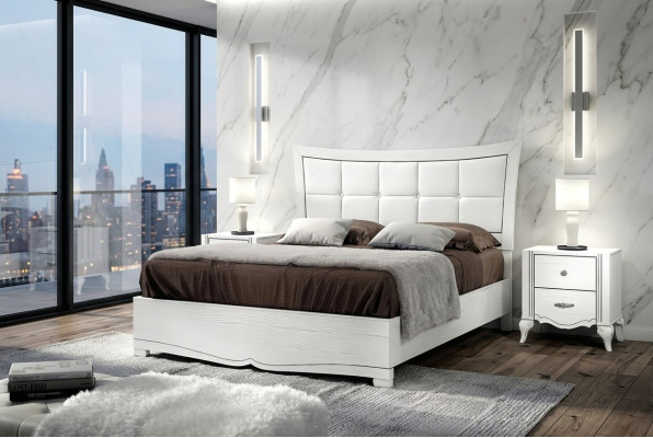 Schlafzimmer postel noční stolek postele dřevo sada moderní noční stolky 3dílný set.