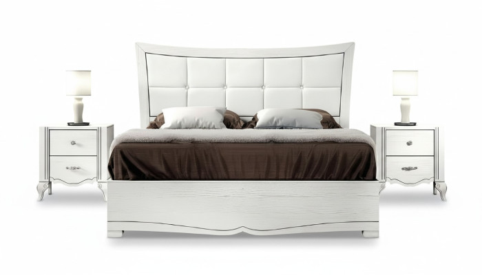 Schlafzimmer postel noční stolek postele dřevo sada moderní noční stolky 3dílný set.