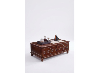 Klassischer Couchtisch Tisch Wohnzimmer Holz Couchtische Mit Schubladen