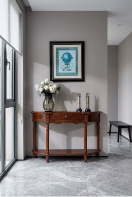 Konzolový stůl Design Dřevěný stůl Konzole Sideboard Stoly Nábytek