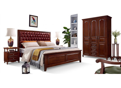 Design klassisch Betten Möbel Bett 2 Nachttische 3tlg.Schlafzimmer Set