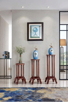Blumenständer Ablage Holz Ständer Möbelzubehör Blumentopfständer