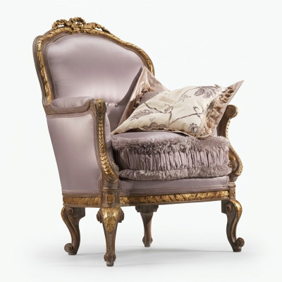 Polster Sitz Couchen Einsitzer Sessel Couch Polster Design Textil Italien Möbel