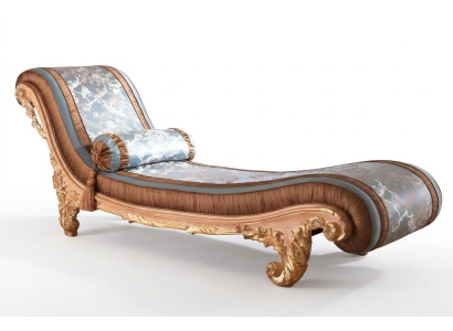 Liege Art déco hnědý komfort luxus lehátka relaxační šezlong italský nábytek