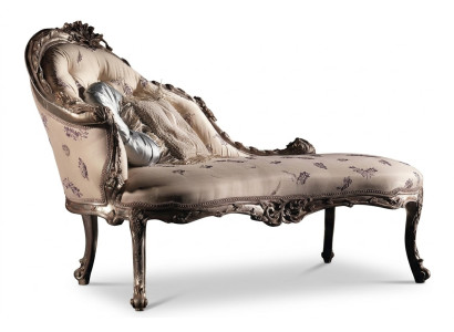Chaiselongue Luxus Liege Wohnzimmer Chaiselounge Liegen Relax Bank Echtholz Neu