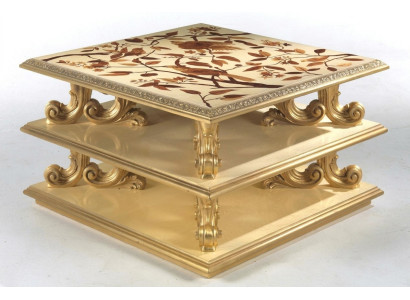 Couchtisch Tisch Beistelltisch Wohnzimmertisch Holz Royal Beistell Barock Neu