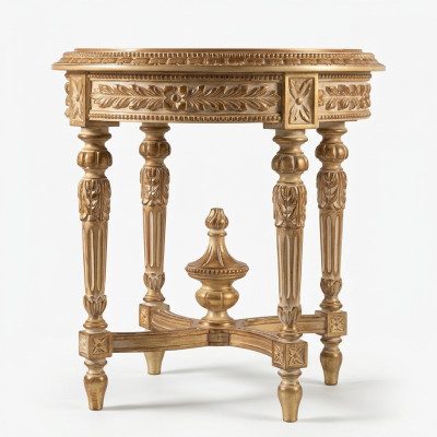 Couchtisch Tisch Beistelltisch Wohnzimmertisch Holz Royal Beistell Barock Möbel