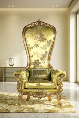 Esszimmer Lehnstuhl Polsterstuhl Luxus Sessel Stuhl Stühle Arbeitszimmer Möbel