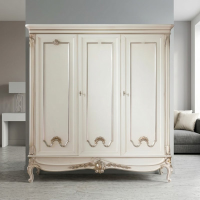 Skříň šatní skříň Regál Úložný prostor šatník Moderní Zrcadlo Dřevo Design