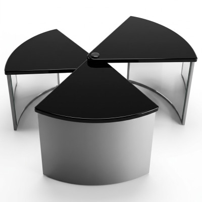 Konferenční stolek obývací pokoj Design Stoly Nábytek Stůl Luxusní Konferenční stolek Dřevo Itálie