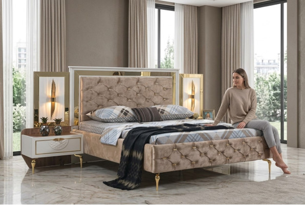 Nachttische Schlafzimmer Beistelltisch Chesterfield Tische Konsolen
