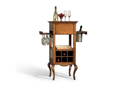 Bar Schrank Weinschrank Kommoden Holz Vintrine Hausbar Hotel Qualität Zimmerbar